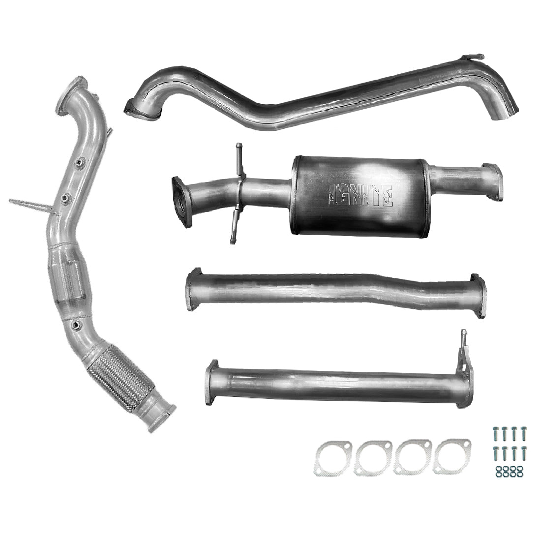 Ford Ranger PX2/PX3 3.2L Turbo Back Exhaust Cat & Muffler