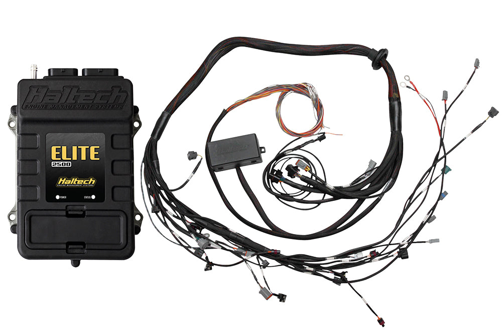 Elite 2500 with ADVANCED RACE FUNCTIONS - Toyota 2JZ Terminated Harness ECU Kit
Suits both VVT-i and non VVT-i engine