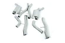 Load image into Gallery viewer, JEEP CHEROKEE SRT 2012-2021 6.4 V8 TWIN 3" STAINLESS STEEL CAT-BACK EXHAUST
