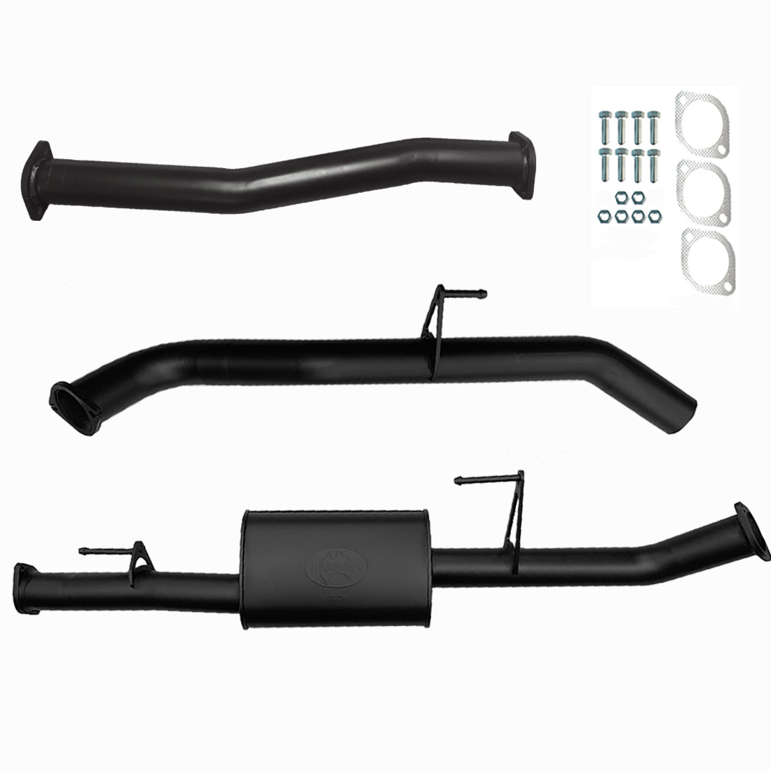 Nissan NP300 Navara D23 Td 3" Inch Dpf Back Exhaust Muffler