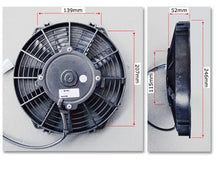 Load image into Gallery viewer, SPAL 09" Fan straight blade