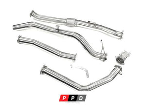NISSAN NAVARA (1997-2008) D22 3.0L TD 3" STAINLESS STEEL TURBO BACK EXHAUST SYSTEM
