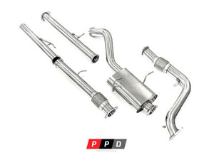 Ford Courier (1996-2006) 2.5L 3" Stainless Steel Turbo Back Exhaust