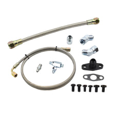 Load image into Gallery viewer, Braided Turbo Oil Feed Return Line Kit BorgWarner S200 S300 S400