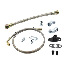 Load image into Gallery viewer, Braided Turbo Oil Feed Return Line Kit Precision PTE