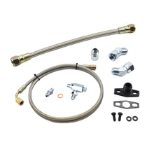 Load image into Gallery viewer, Braided Turbo Oil Feed Return Line Kit TD05 TD06 Oil-Cooled