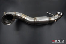 Load image into Gallery viewer, Mercedes Benz 3.5″ Sports Downpipe Mercedes A45 / CLA 45 AMG (200cpsi) – Stainless Steel