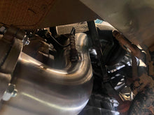 Load image into Gallery viewer, FG FGX Ford Falcon 4″ Dump Pipe & 100 Cell Cat STAINLESS STEEL XR6 Turbo FPV F6 Brushed Finish