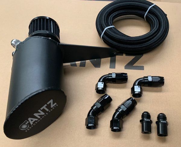 FORD FALCON BA Bf Fg Turbo Black Catch Can Kit Barra F6 Typhoon Ute Fpv