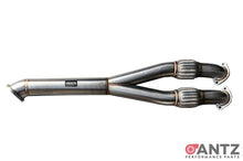Load image into Gallery viewer, NISSAN GT-R GTR R35 RACE 3.5″ MIDPIPE MID PIPE EXHAUST STAINLESS STEEL