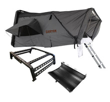 Load image into Gallery viewer, ROOF TOP TENT CAMPING PACKAGE - 4 PERSON HARD SHELL TENT CANYON OFFROAD