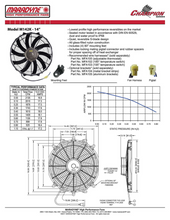 Load image into Gallery viewer, 14" Fan Skew Blade Reversible 12V (2135cfm) (81mm deep)