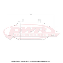 Load image into Gallery viewer, Barrel Only 6" x 8" (3" Outlets) Intercooler