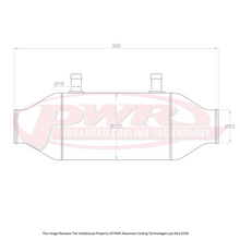 Load image into Gallery viewer, Barrel Only 5" X 8" (2.5" Outlets) Intercooler