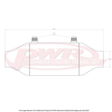 Load image into Gallery viewer, Barrel Only 8" x 12" (4" Outlets) Intercooler