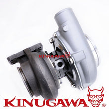 Load image into Gallery viewer, Kinugawa GTX Ball Bearing Turbocharger 4" Anti Surge GTX3076R AR.82 T3 V-Band External for NISSAN RB20DET RB25DET Top Mount - Kinugawa Turbo