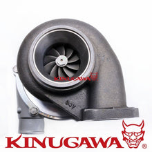 Load image into Gallery viewer, Kinugawa GTX Ball Bearing Turbocharger 4" Anti Surge GTX3076R AR.82 T3 V-Band External for NISSAN RB20DET RB25DET Top Mount - Kinugawa Turbo