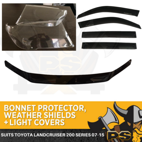 Protector, Visors & Headlight Covers Suit Toyota Landcruiser 20 performanceheaven
