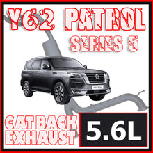Load image into Gallery viewer, Nissan Y62 Series 5 Patrol SUV 5.6L Ignite Exhaust