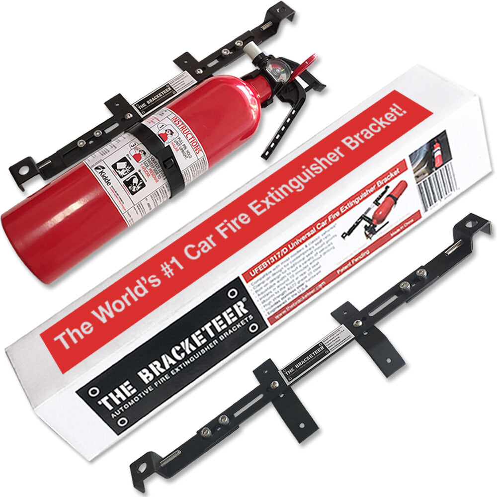 The Bracketeer UFEB1317/D Car Fire Extinguisher Bracket