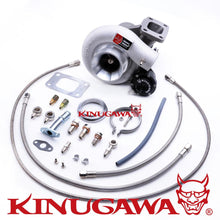 Load image into Gallery viewer, Kinugawa STS Advanced Ball Bearing Turbocharger 3" Non-Anti Surge TD05H-16KX Point Milling 6cm T3 V-Band for Nissan Safari Patrol GQ TD42 GR GQ GU Low Mount