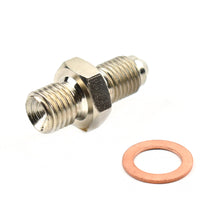 Load image into Gallery viewer, Turbo Oil Adapter Fitting Kit 4AN to M12x1.25 (1.8mm restricted port)