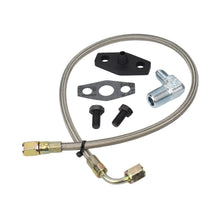 Load image into Gallery viewer, Turbo Oil Feed Line Kit 1G 2G DSM Eclipse 4G63 Garrett T3 T4 (Filter Location)