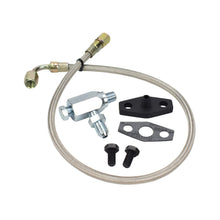 Load image into Gallery viewer, Turbo Oil Feed Line Kit Nissan TD42 GQ with Holset Super HX30