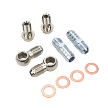 Load image into Gallery viewer, 6AN to M12x1.5 Turbo Water Banjo Bolt & Barb Fitting Kit