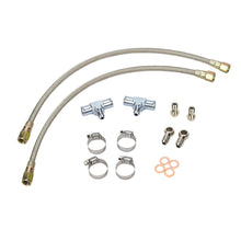 Load image into Gallery viewer, Universal Turbo Water Line Kit 6AN 3/8" Hose M12x1.25 (N/A to Turbo)