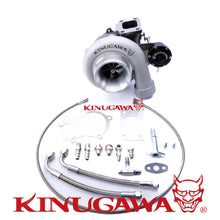 Load image into Gallery viewer, Kinugawa Ball Bearing Turbocharger 4" non Anti-Surge GT3582R T3 5 Bolt for Ford Falcon XR6 BA/BF