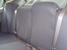 Load image into Gallery viewer, Second Row Wetseat Tailored Neoprene Seat Covers for Toyota Hilux N70 SR5 Dual Cab 09/2009-07/2015, Black With Black Stitching
