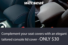 Load image into Gallery viewer, Second Row - Black Neoprene Seat Covers With Charcoal Stitching for Holden Colorado RG 10/2013-Current, LX-LT
