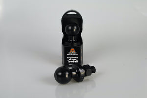 Milford Tow Ball Black - 50mm, 3.5 tonne W/Flats