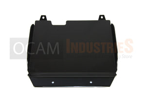 OCAM Aluminium Bash Plates For Toyota Hilux 2001-2004 Diesel Only, 6mm - Black