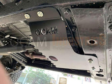 Load image into Gallery viewer, Aluminium Bash Plates For Toyota Landcruiser 70 76 78 79 Series 2007-24, Transfer Cover, 6mm Black V8 Diesel
