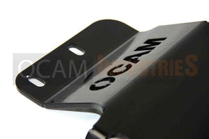 Aluminium Bash Plates For Toyota Landcruiser 70 76 78 79 Series 2007-24, Transfer Cover, 6mm Black V8 Diesel