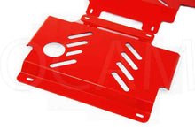 Load image into Gallery viewer, OCAM Aluminium Bash Plates For Nissan Navara D40 2005-12 4mm Red (430 x 460mm)
