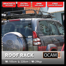 Load image into Gallery viewer, Aluminium Roof Rack For Toyota Landcruiser Prado 120 Series Alloy Basket

