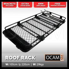 Load image into Gallery viewer, Aluminium Roof Rack For Toyota Landcruiser Prado 150 Series, 2009-Current, Alloy Cage

