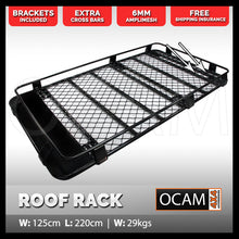 Load image into Gallery viewer, Aluminium Roof Rack For Toyota Landcruiser 200 Series Alloy Cage Basket
