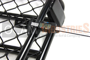 Aluminium Roof Rack for Mitsubishi Delica, Full Length Cage Alloy With 15cm Brackets