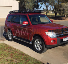 Load image into Gallery viewer, Aluminium Roof Rack for Mitsubishi Pajero 2007-Current Full Length Cage Alloy

