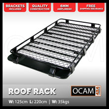 Load image into Gallery viewer, Aluminium Roof Rack Cage For Nissan Patrol Y62 2012-Current Alloy
