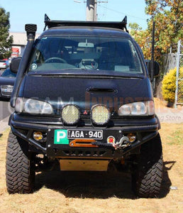 Aluminium Flat Roof Rack for Mitsubishi Delica Full Length Alloy, With 15cm Brackets