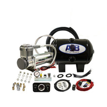 Load image into Gallery viewer, 12 Volt 200psi Compressor, with 4L tank + 160psi Air Bag Controller Universal Full System
