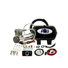 Load image into Gallery viewer, 12 Volt 200psi Compressor, with 4L tank + 160psi Air Bag Controller Universal Full System
