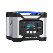 Load image into Gallery viewer, ATEM POWER AP500X 500W 518Wh Portable Power Station Generator Solar Power Charging Battery Backup
