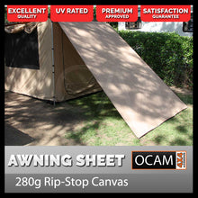 Load image into Gallery viewer, OCAM Awning Side Sheet To Suit 2.5m x 3m Pull Out Awning 4x4 Camping
