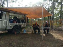 Load image into Gallery viewer, OCAM Wing Awning Round &amp; 6 Panel Tent Awning Walls Combo 2.5m X 2.5m - Passenger Side
